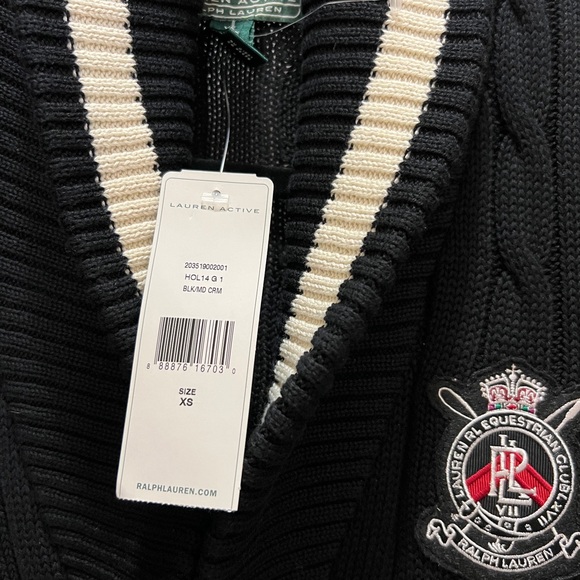 TRADED.New with tag Ralph Lauren cable cardigan - Picture 9 of 9